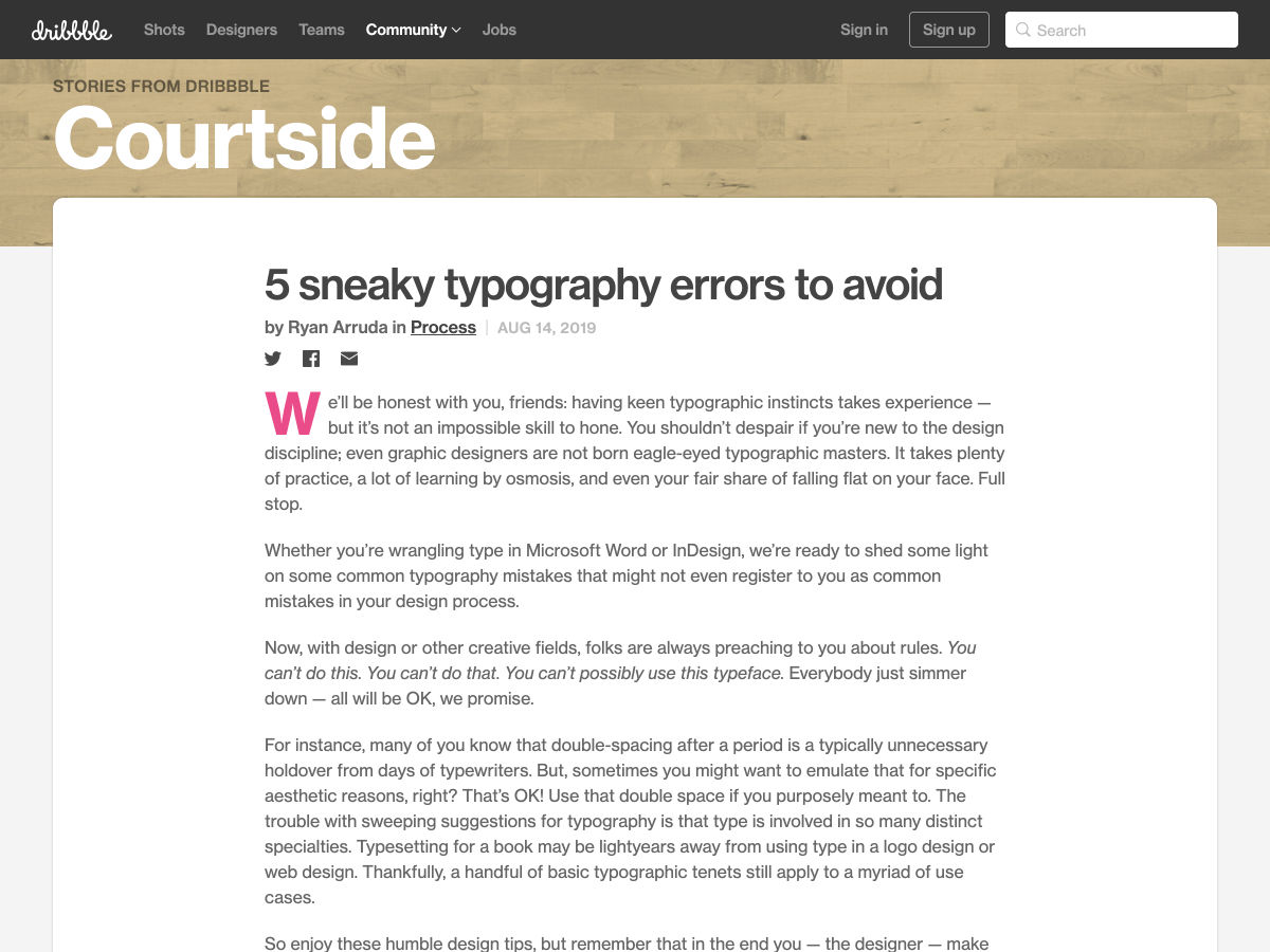 Popular design news of the week: August 12, 2019 - August 18, 2019 sneaky