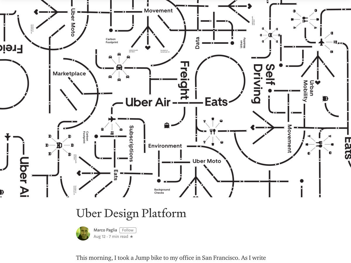 Popular design news of the week: August 12, 2019 - August 18, 2019 uber 1