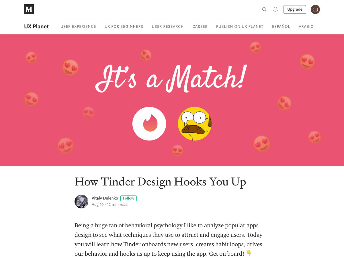 Popular design news of the week: August 12, 2019 - August 18, 2019 tinder