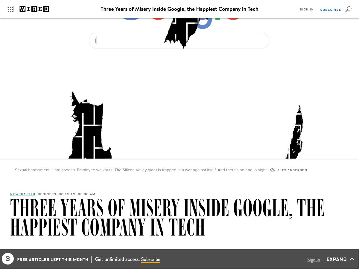 Popular design news of the week: August 12, 2019 - August 18, 2019 misery