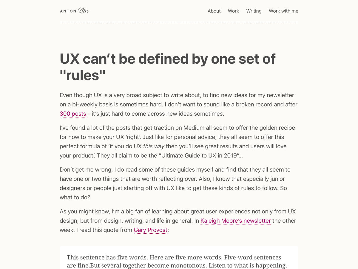 Popular design news of the week: August 12, 2019 - August 18, 2019 rules 1