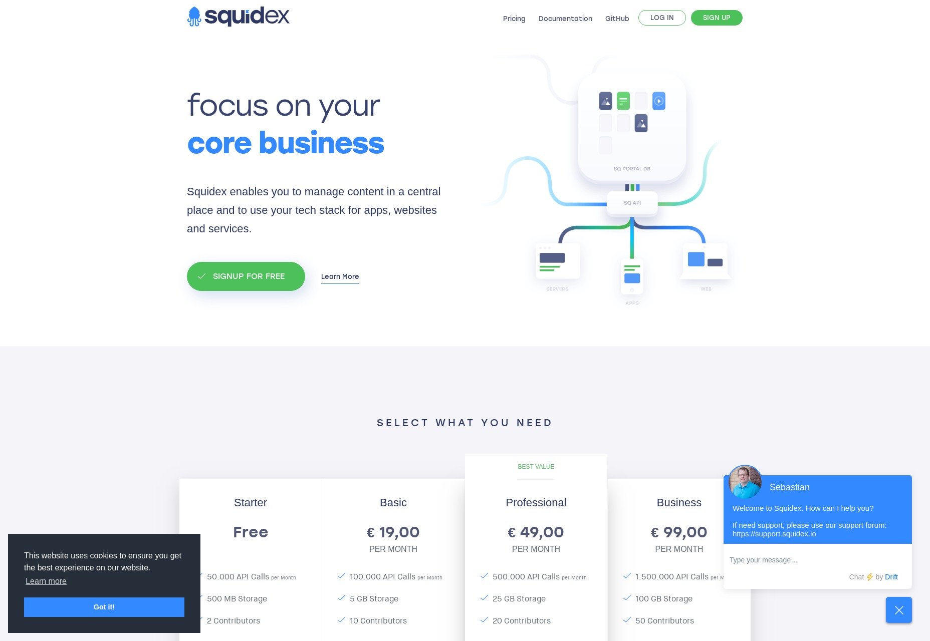 12 Best CMS for 2019 squidex