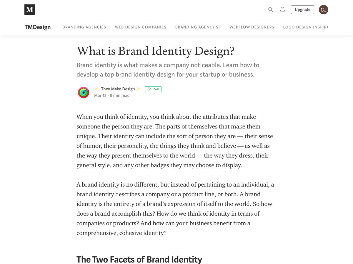 Popular design news of the week: August 5, 2019 - August 11, 2019 identity 2