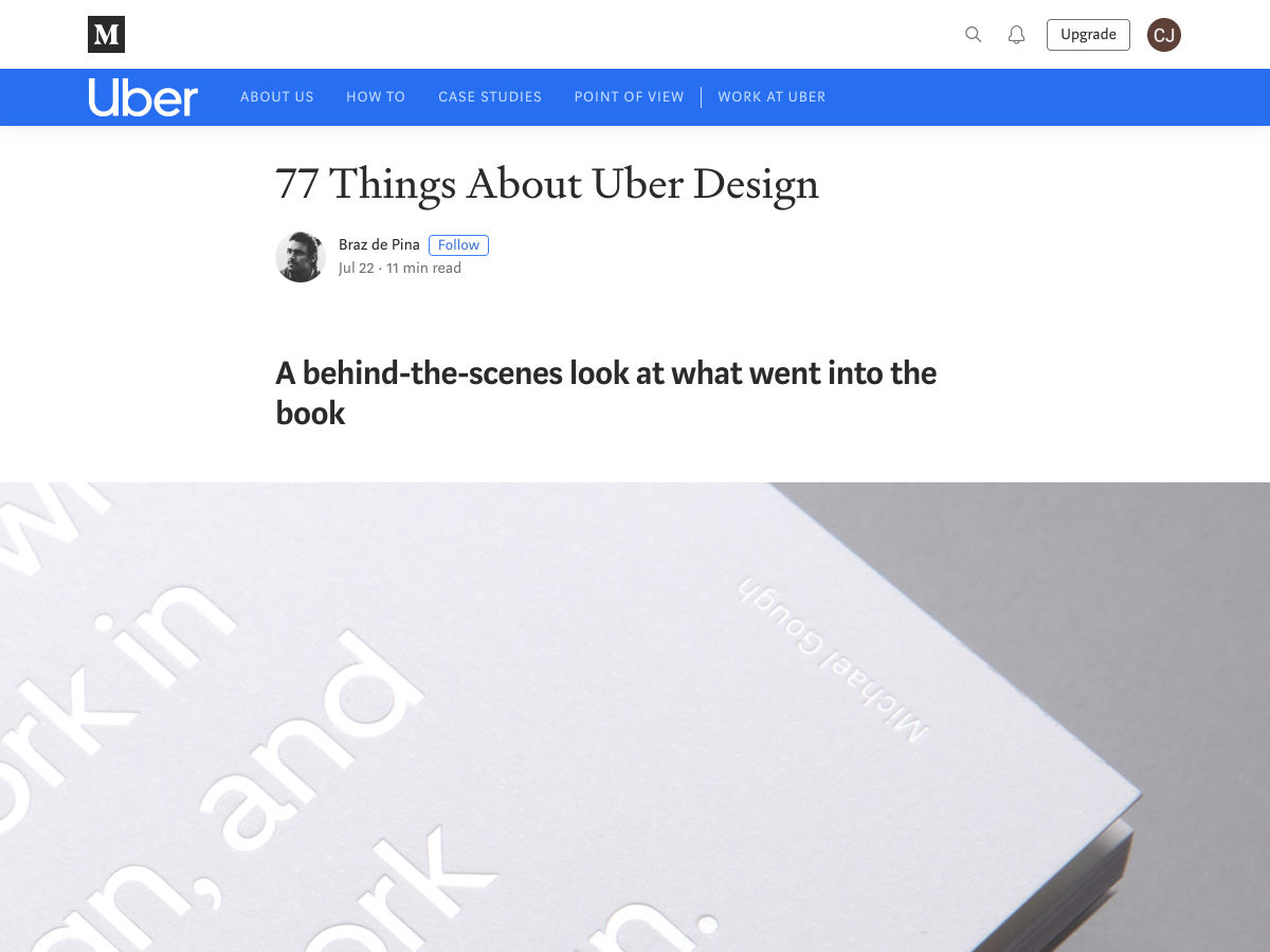 Popular design news of the week: August 5, 2019 - August 11, 2019 uber 2