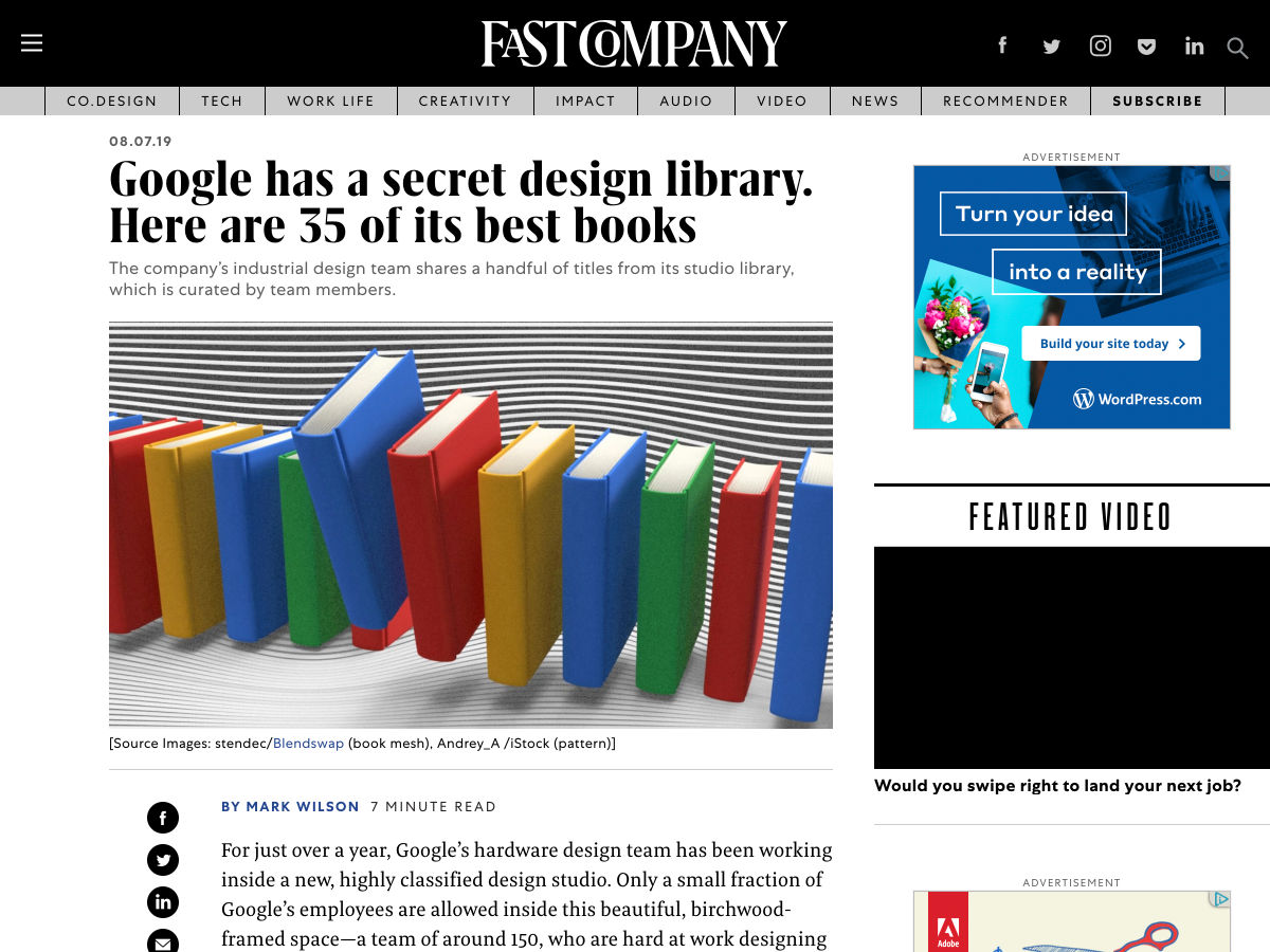 Popular design news of the week: August 5, 2019 - August 11, 2019 library 1