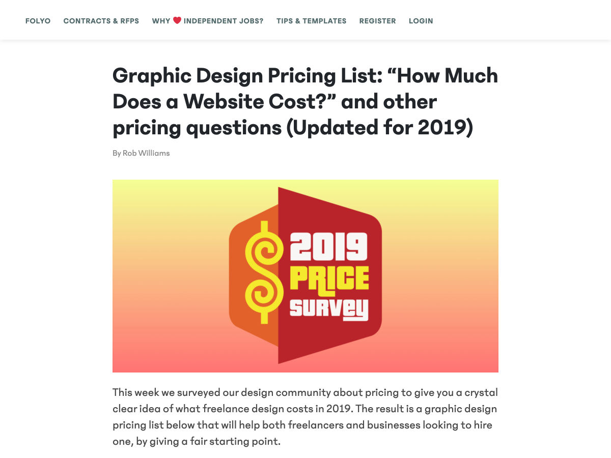 Popular design news of the week: August 5, 2019 - August 11, 2019 pricing 1