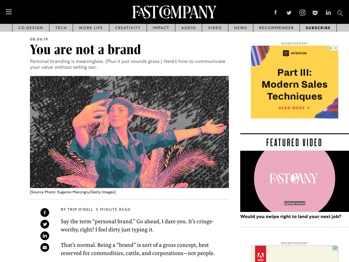Popular design news of the week: August 5, 2019 - August 11, 2019 brand 2