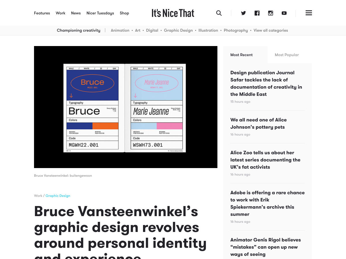 Popular design news of the week: July 29, 2019 - August 4, 2019 identity 3