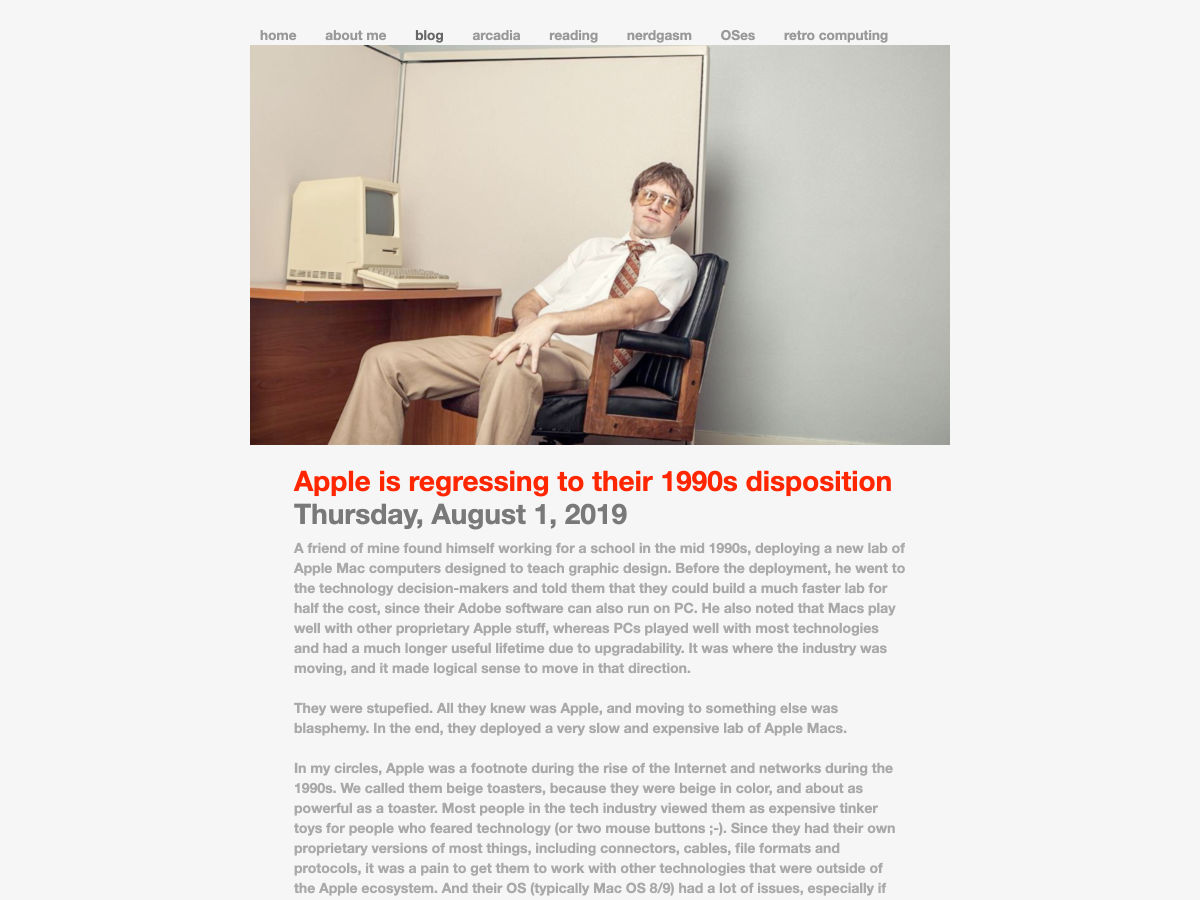 Popular design news of the week: July 29, 2019 - August 4, 2019 apple 4