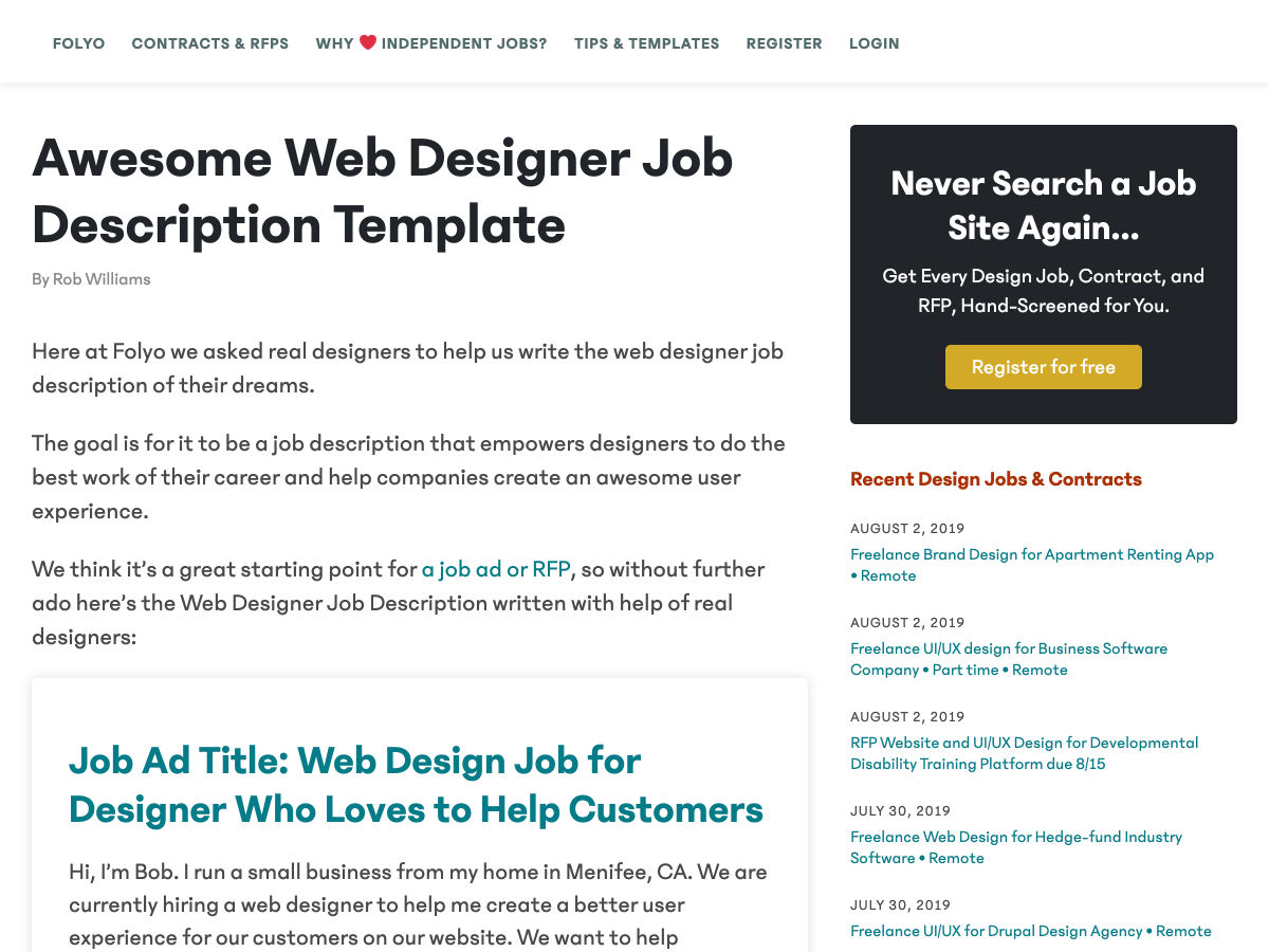 Popular design news of the week: July 29, 2019 - August 4, 2019 jobdescription