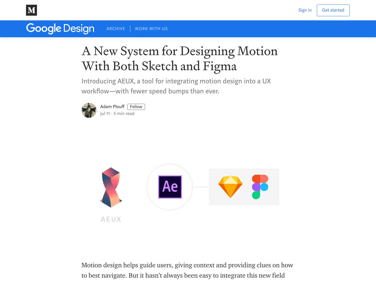 Popular design news of the week: July 15, 2019 - July 21, 2019 motion 2