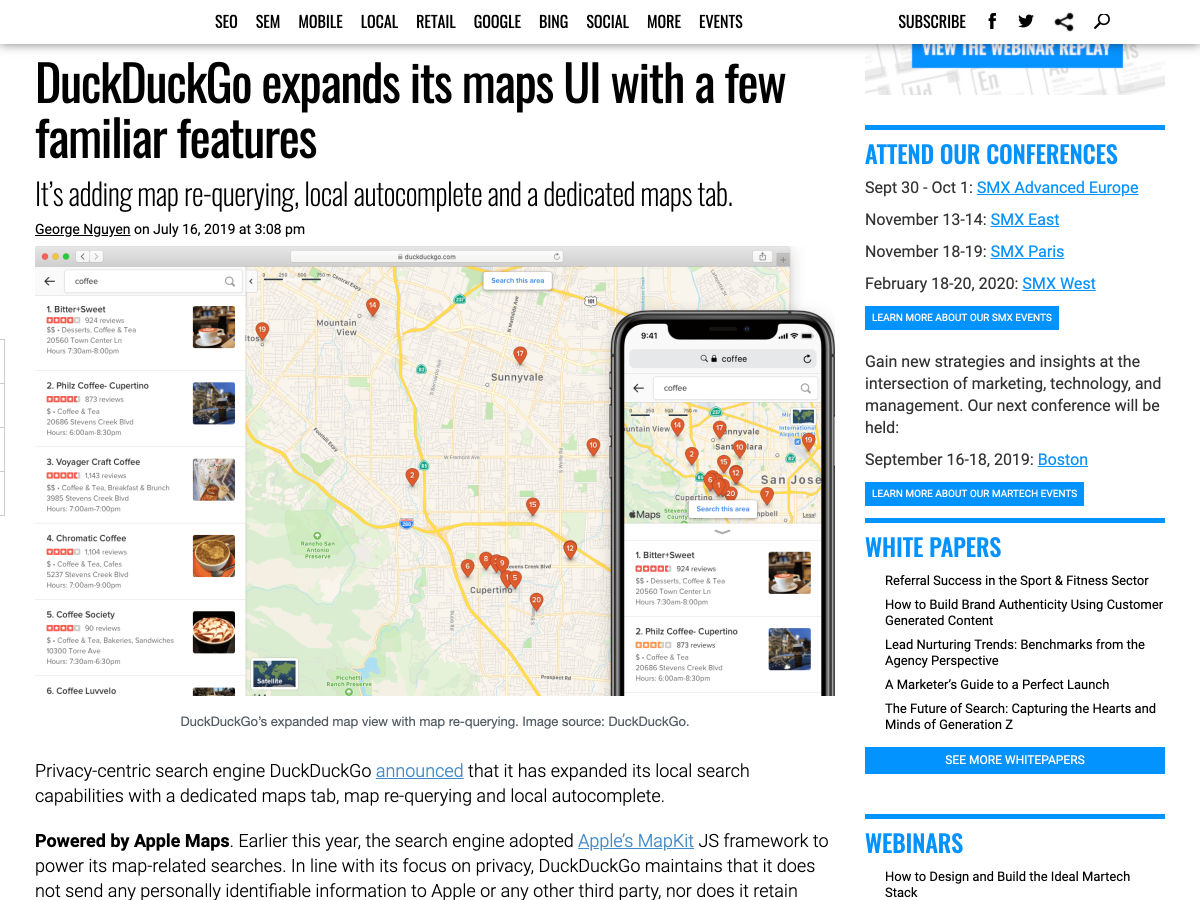 Popular design news of the week: July 15, 2019 - July 21, 2019 duckduckgo 2