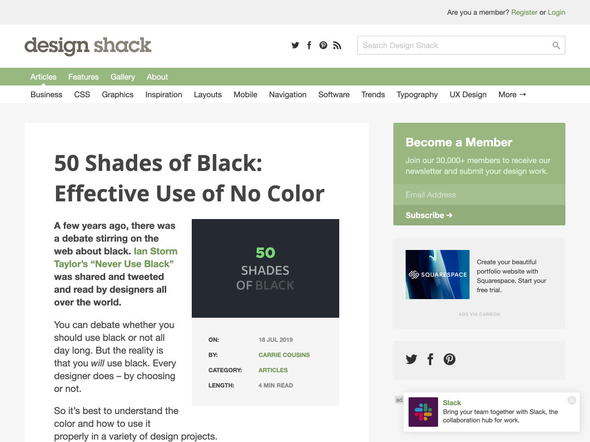 Popular design news of the week: July 15, 2019 - July 21, 2019 black 2