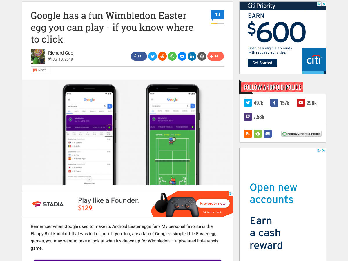 Popular design news of the week: July 8, 2019 - July 14, 2019 wimbledon