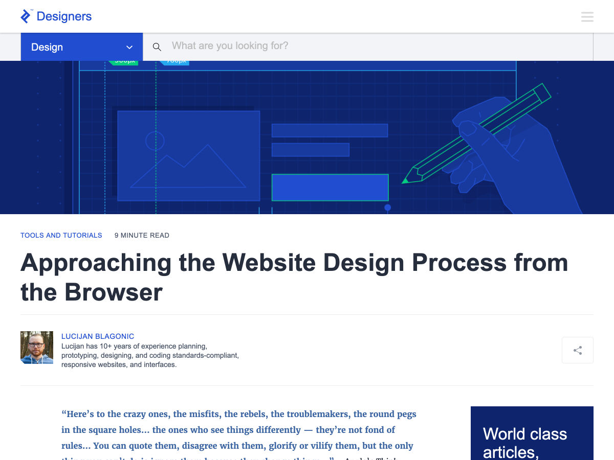 Popular design news of the week: July 1, 2019 - July 7, 2019 browser