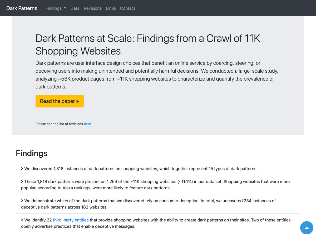 Popular design news of the week: July 1, 2019 - July 7, 2019 darkpatterns 1