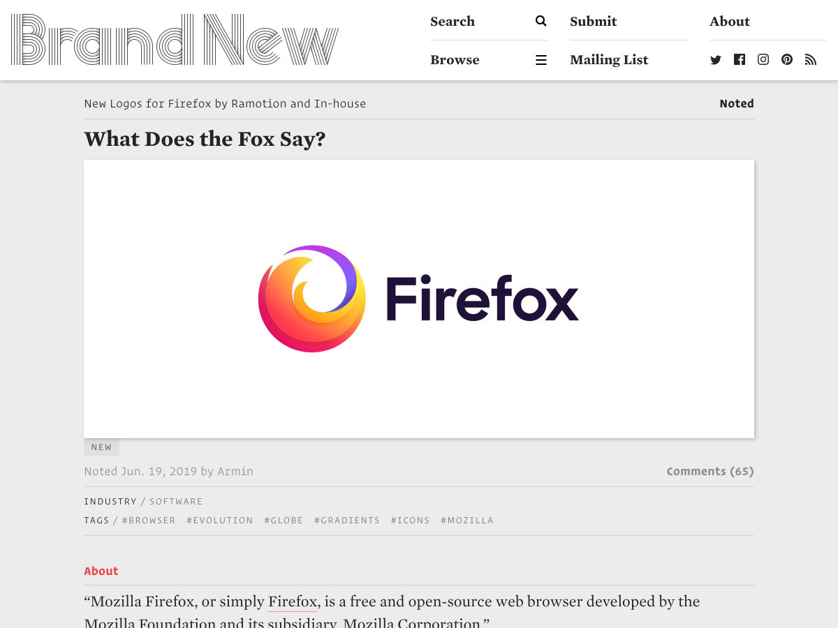 Popular design news of the week: June 24, 2019 - June 30, 2019 firefox 6