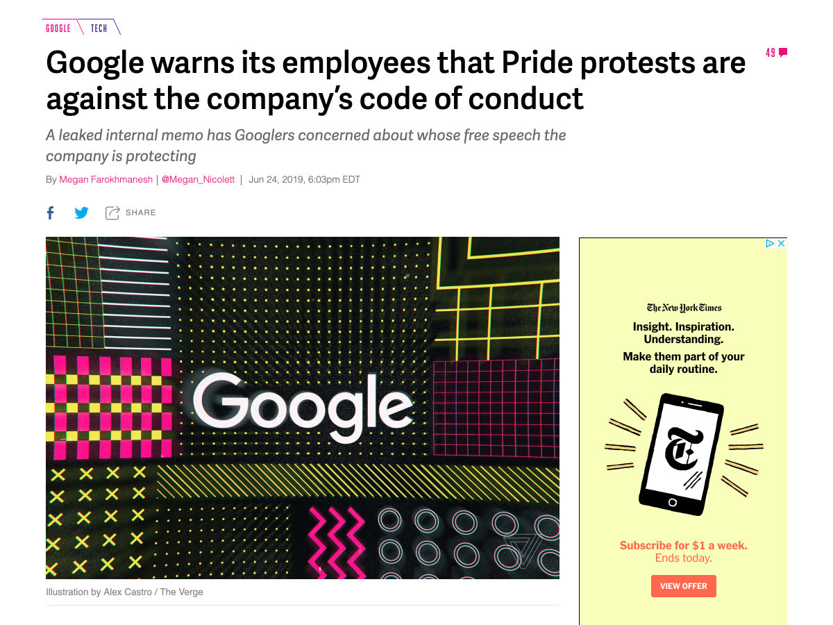 Popular design news of the week: June 24, 2019 - June 30, 2019 pride