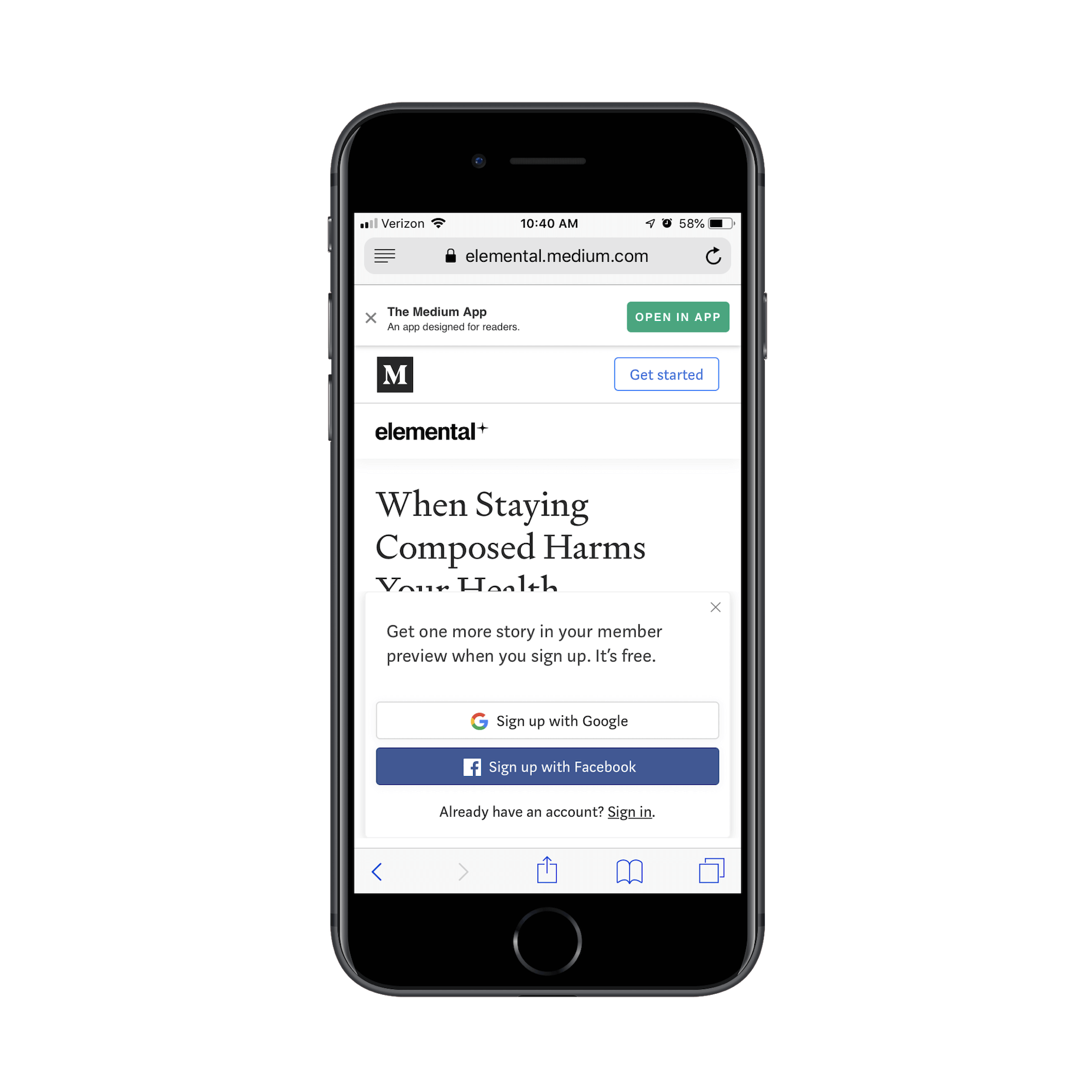 Is Medium in a Downward Spiral? Medium Mobile Popup