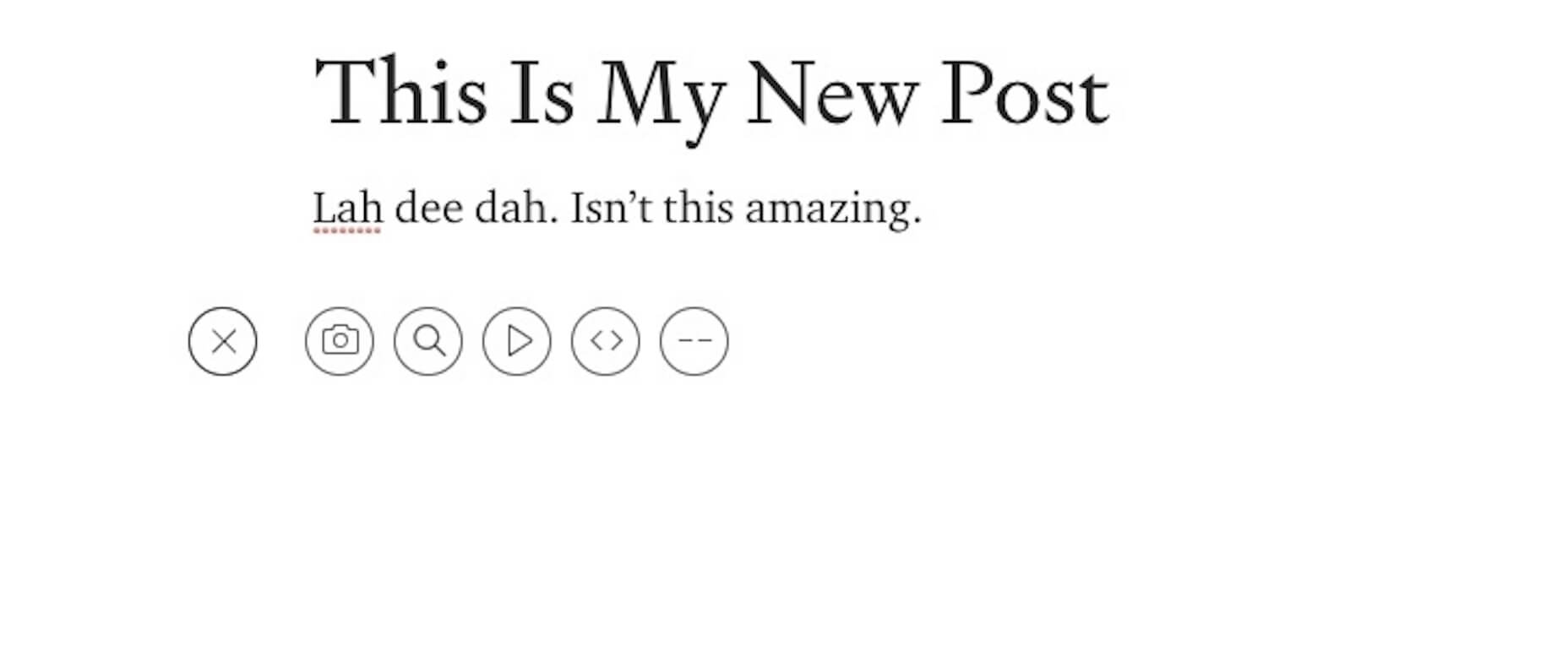 Is Medium in a Downward Spiral? Medium Editor Options