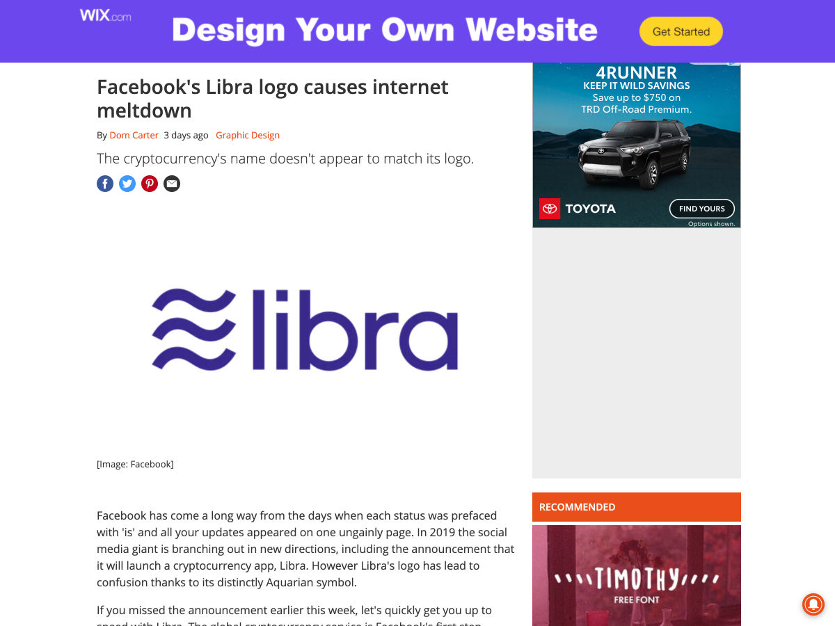 Popular design news of the week: June 17, 2019 - June 23, 2019 meltdown