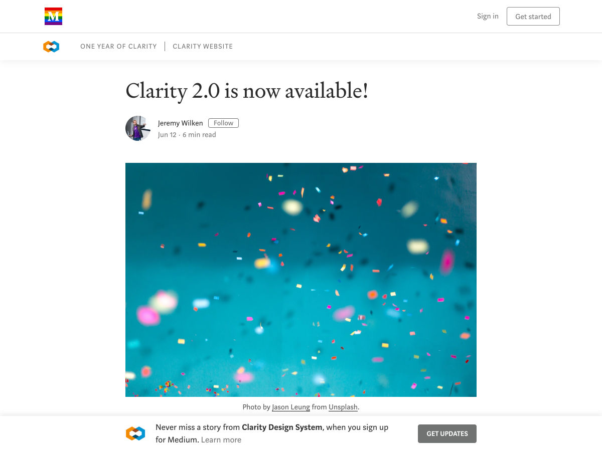 Popular design news of the week: June 17, 2019 - June 23, 2019 clarity 1