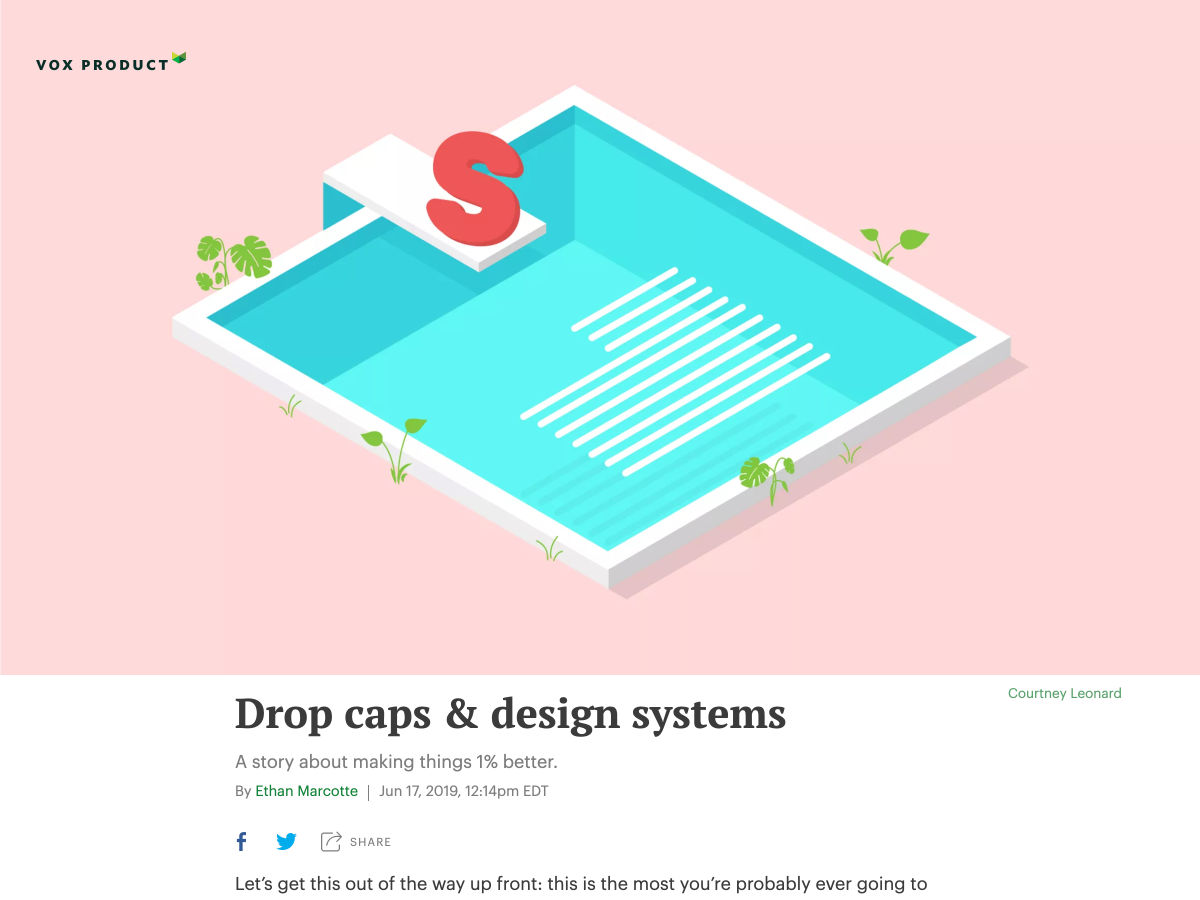 Popular design news of the week: June 17, 2019 - June 23, 2019 dropcaps