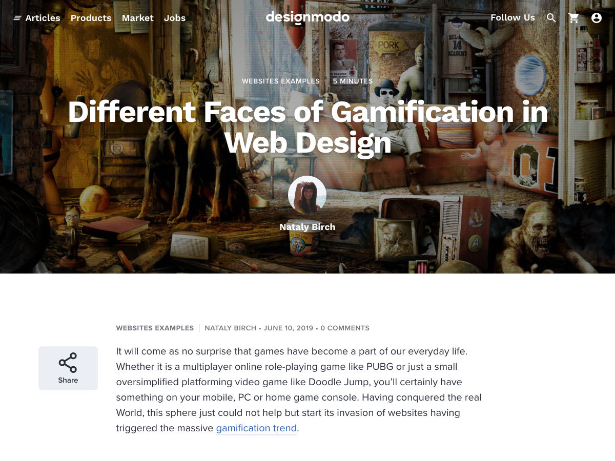 Popular design news of the week: June 10, 2019 - June 16, 2019 gamification 4
