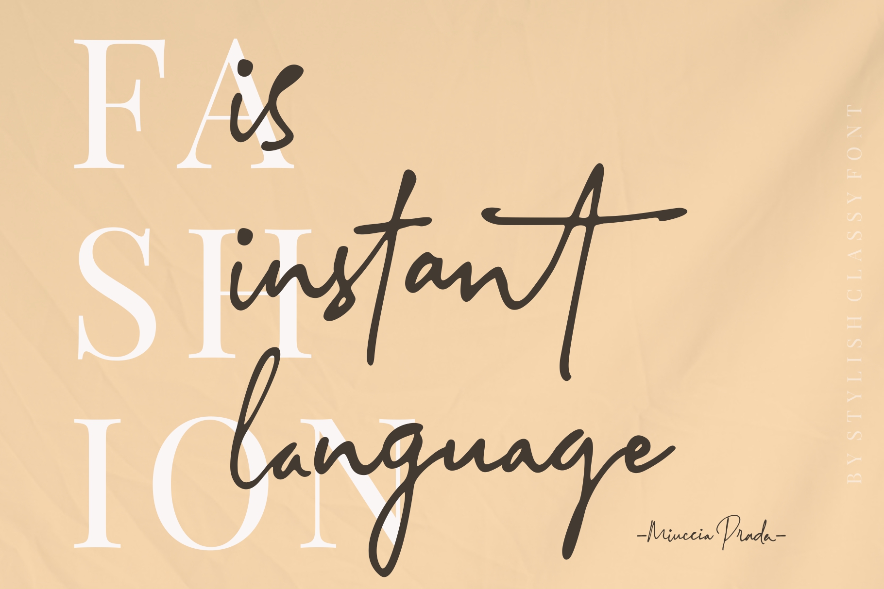 Free Download: Stylish Classy Font Duo 13