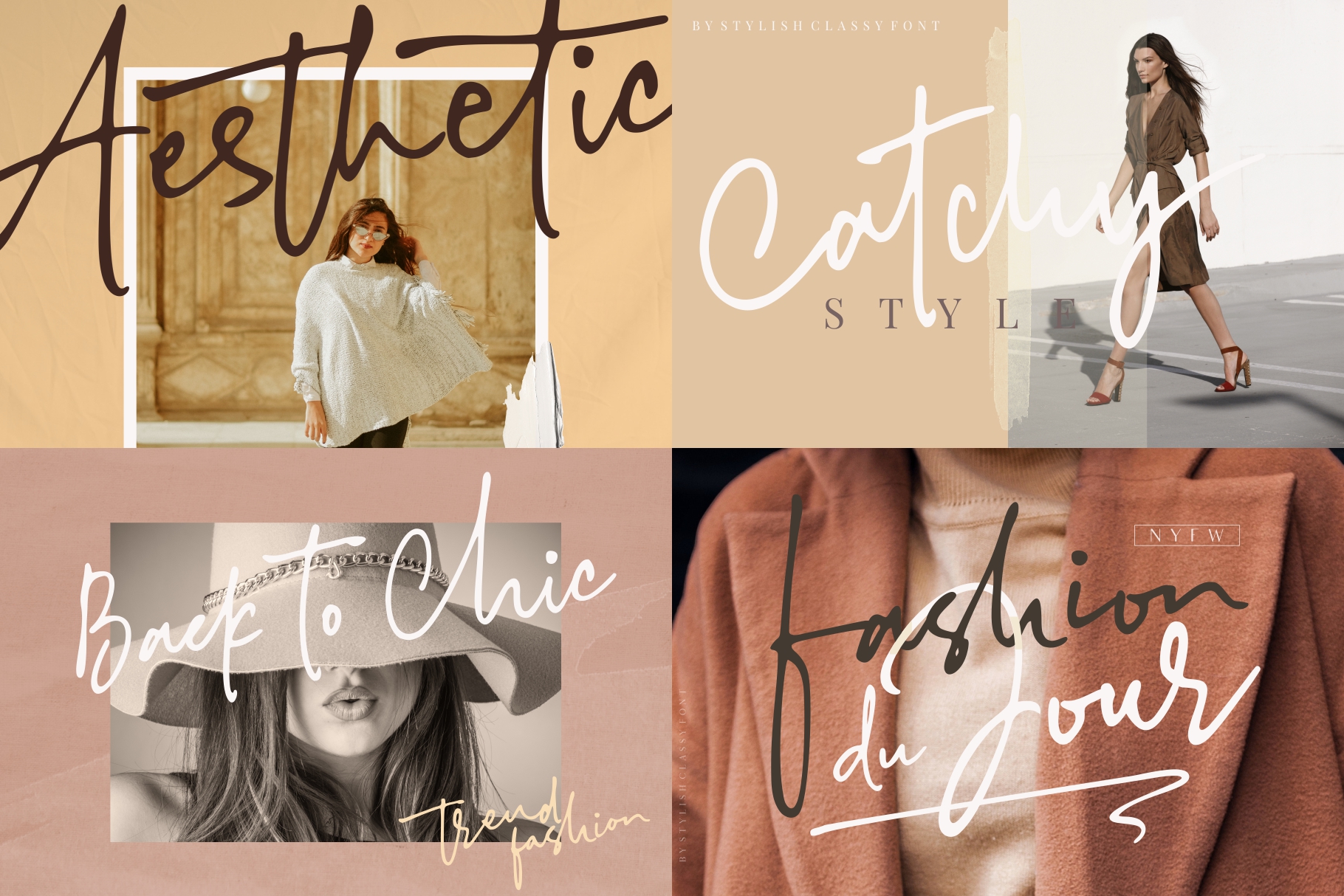 Free Download: Stylish Classy Font Duo 7