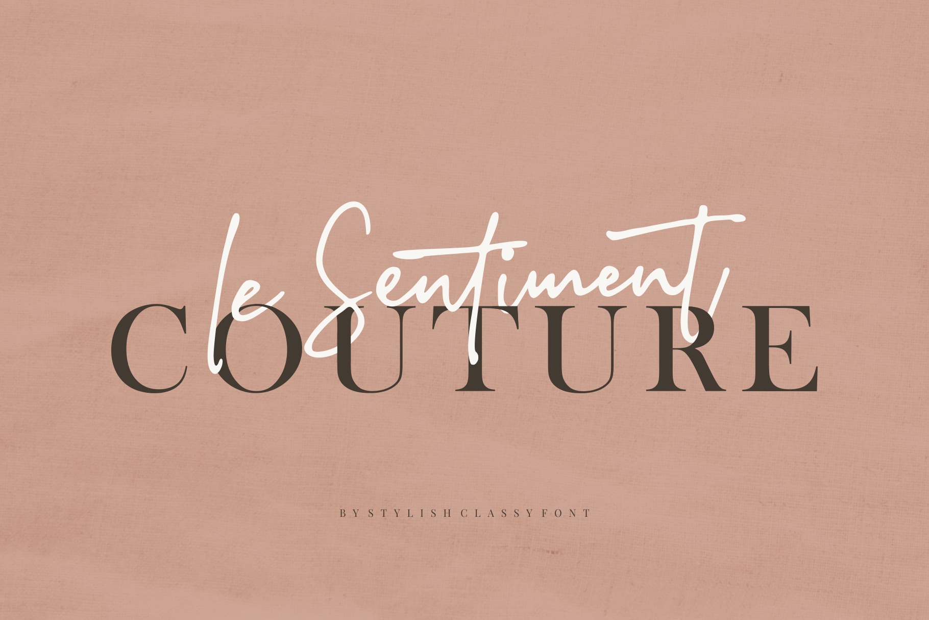 Free Download: Stylish Classy Font Duo 5