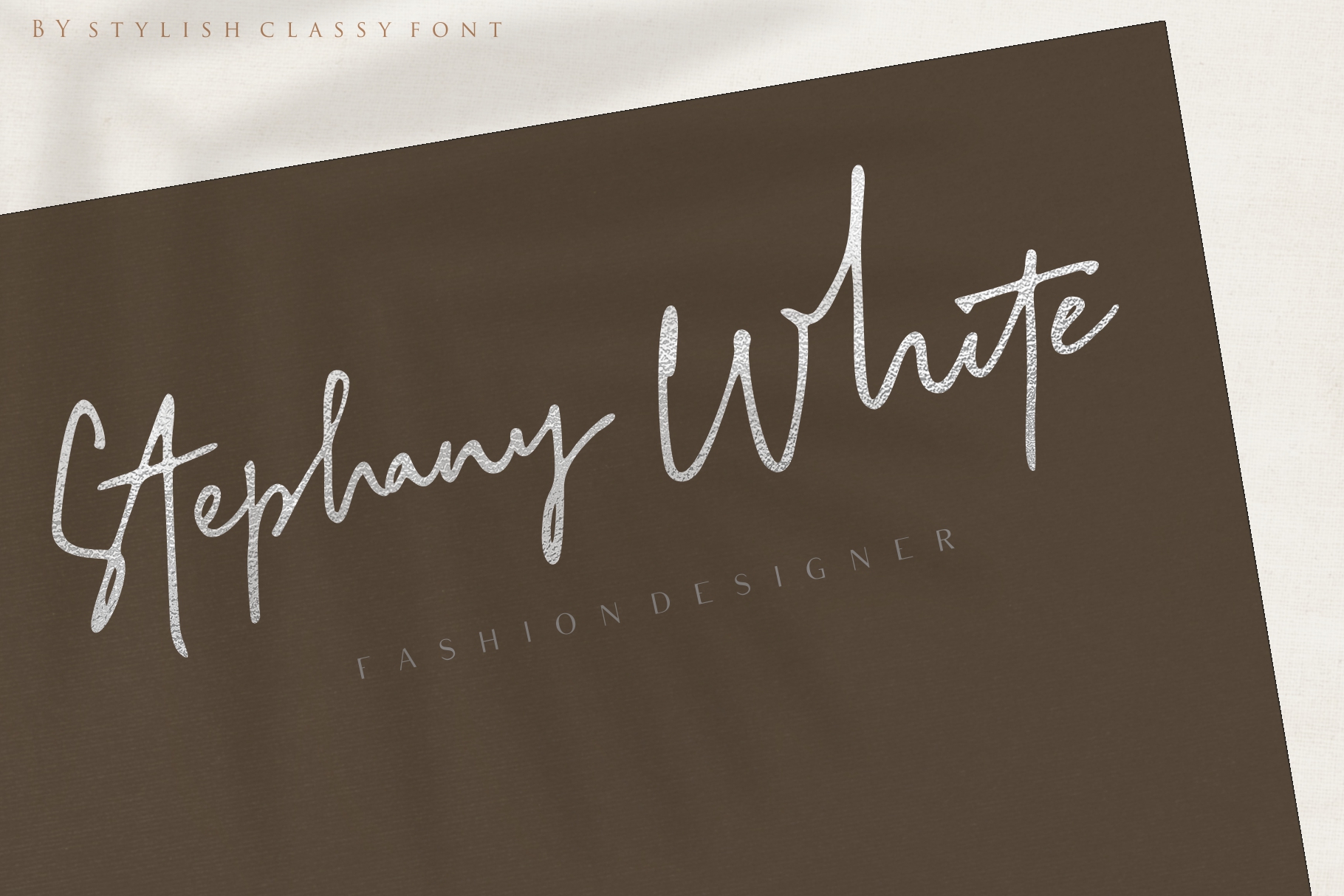 Free Download: Stylish Classy Font Duo 6
