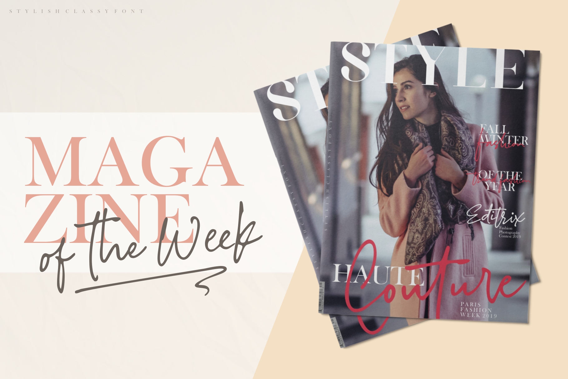 Free Download: Stylish Classy Font Duo 8
