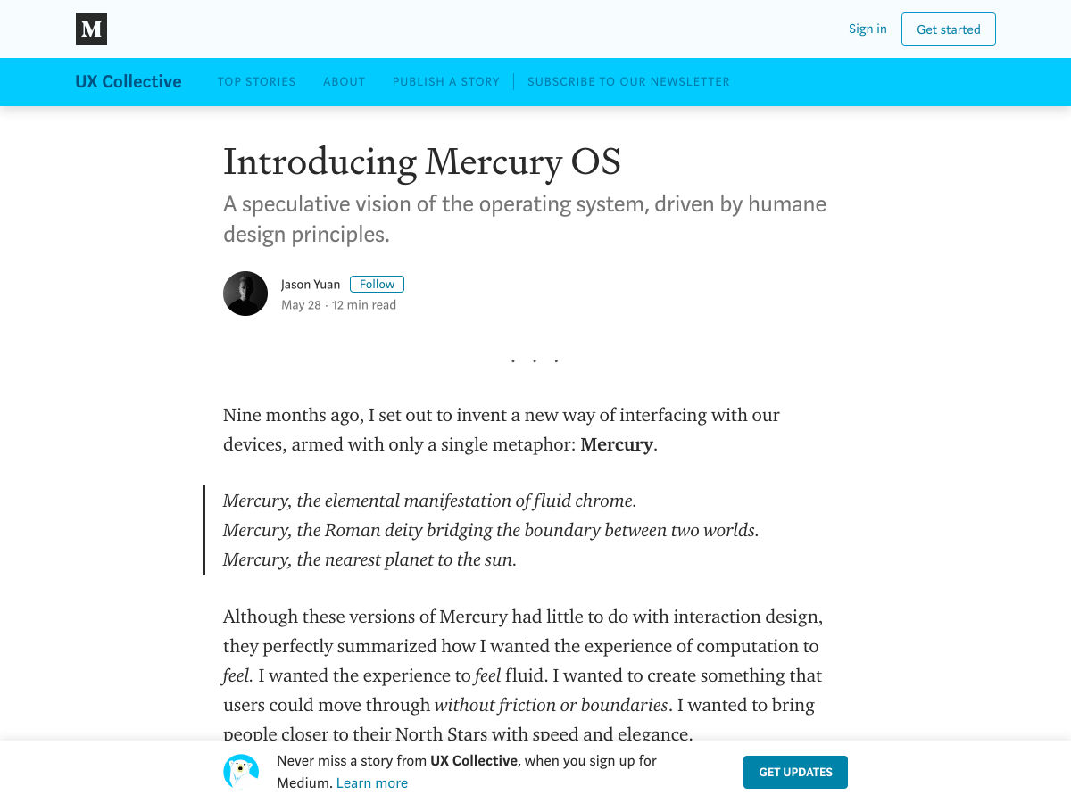 Popular design news of the week: May 27, 2019 - June 2, 2019 mercuryos