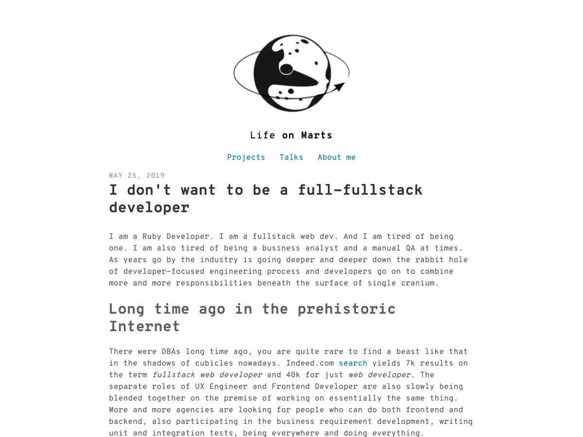 Popular design news of the week: May 27, 2019 - June 2, 2019 fullstack 3