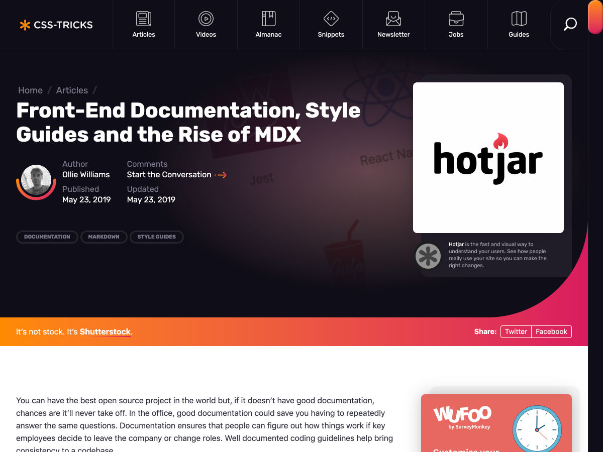 Popular design news of the week: May 20, 2019 - May 26, 2019 documentation 1