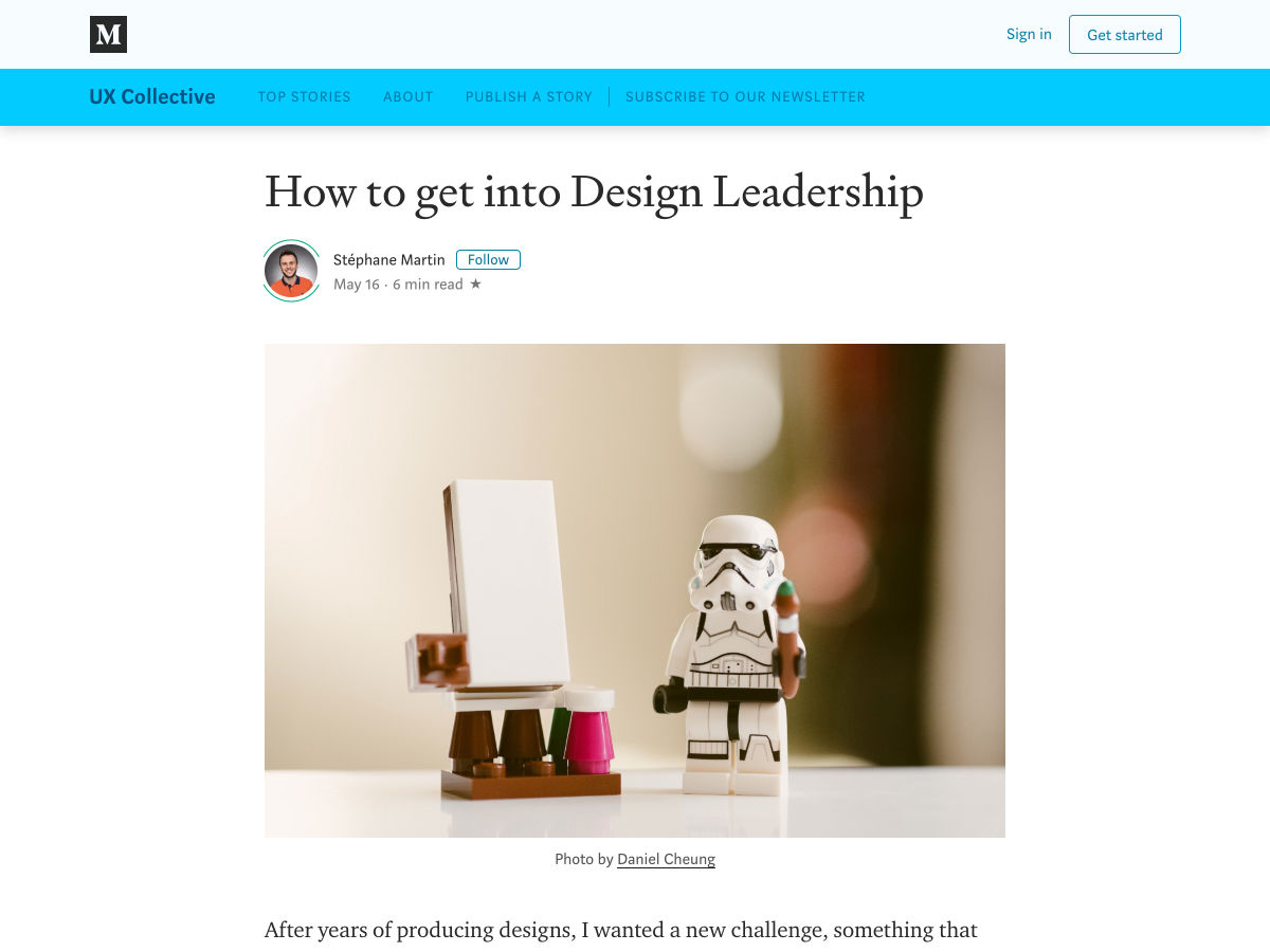 Popular design news of the week: May 20, 2019 - May 26, 2019 leadership 1