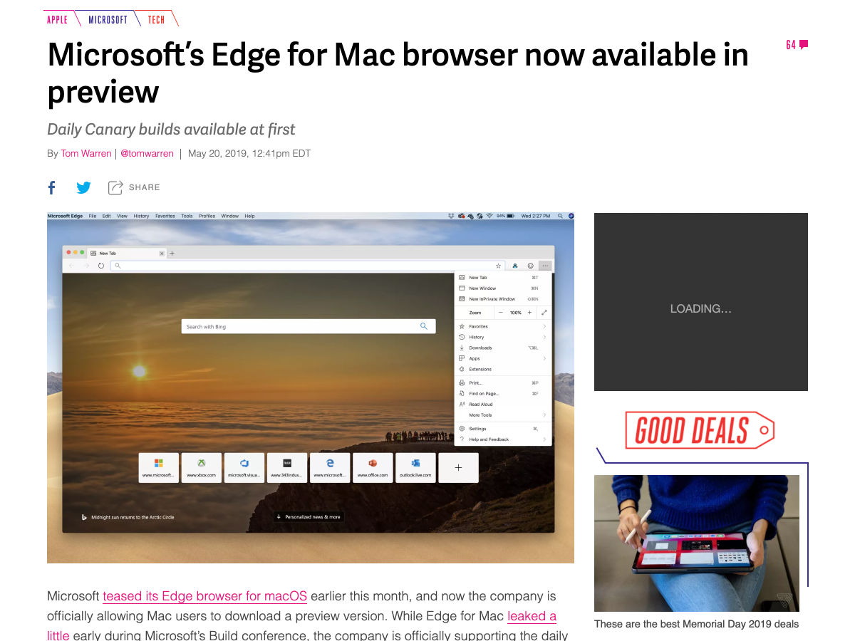Popular design news of the week: May 20, 2019 - May 26, 2019 edge 2