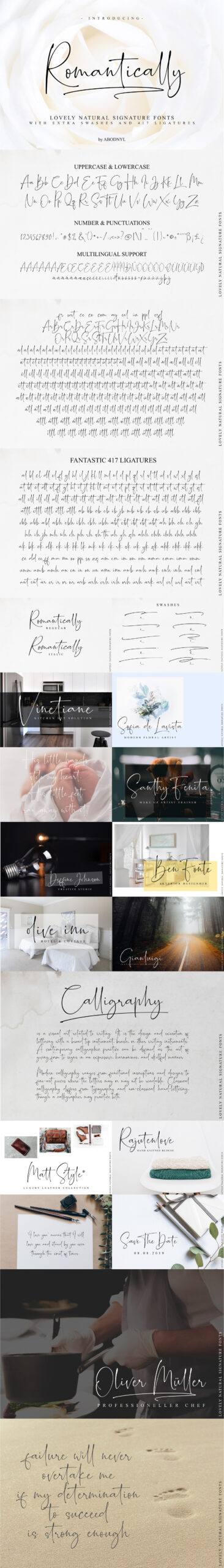 Free Download: Romantically Font roma2