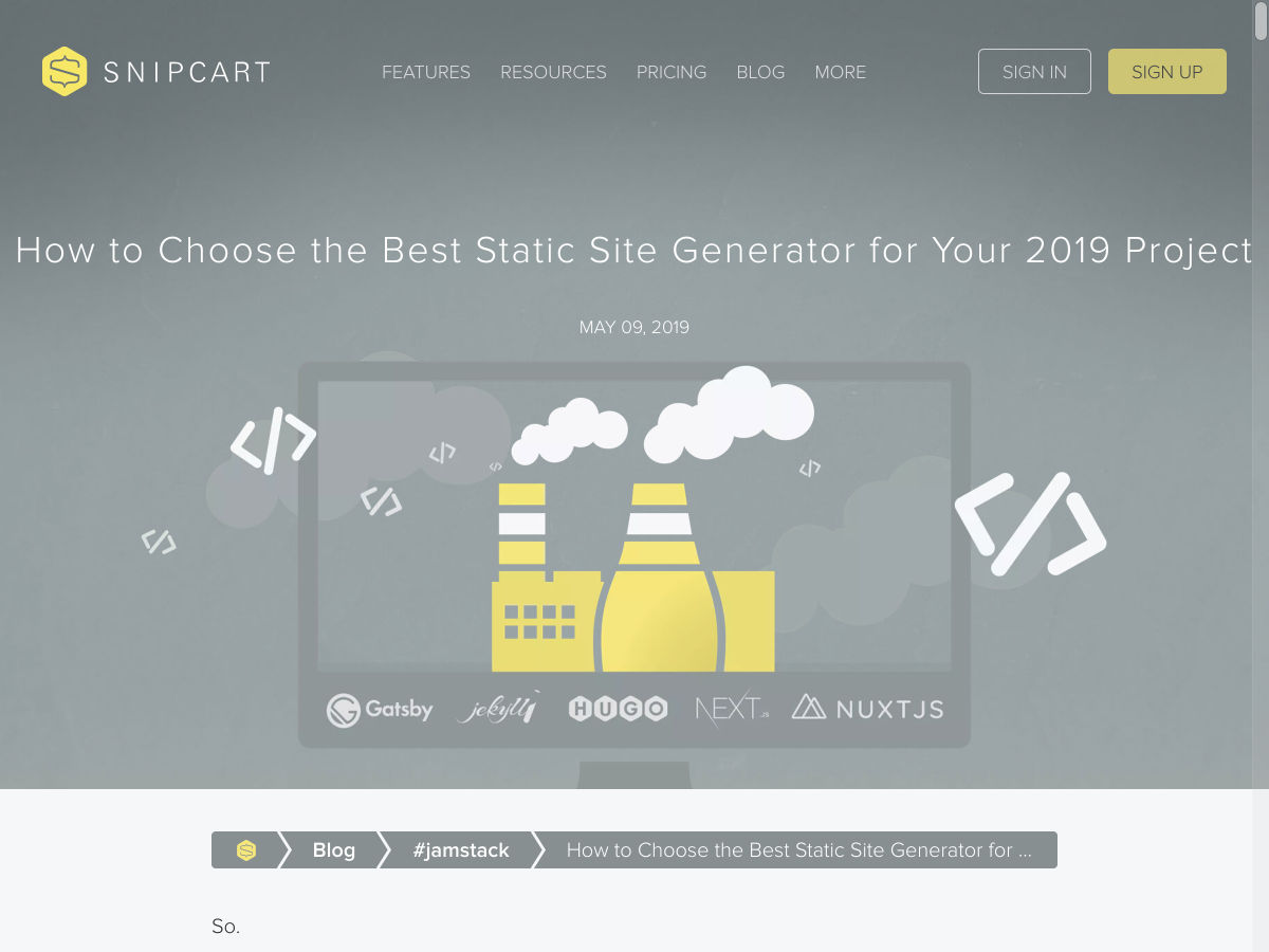 Popular design news of the week: May 13, 2019 - May 19, 2019 staticsite