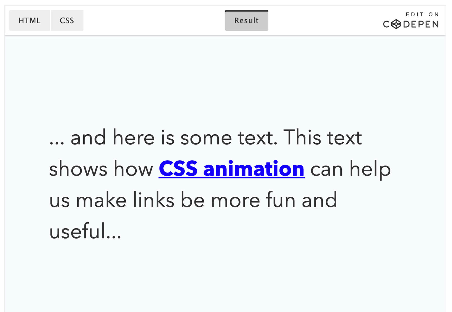What’s New For Designers, May 2019 animate-links
