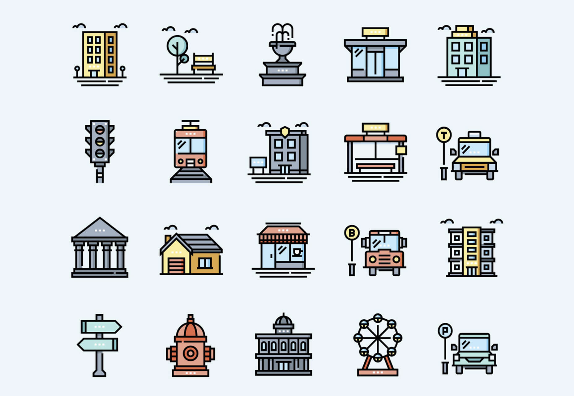 What’s New For Designers, May 2019 city-icons