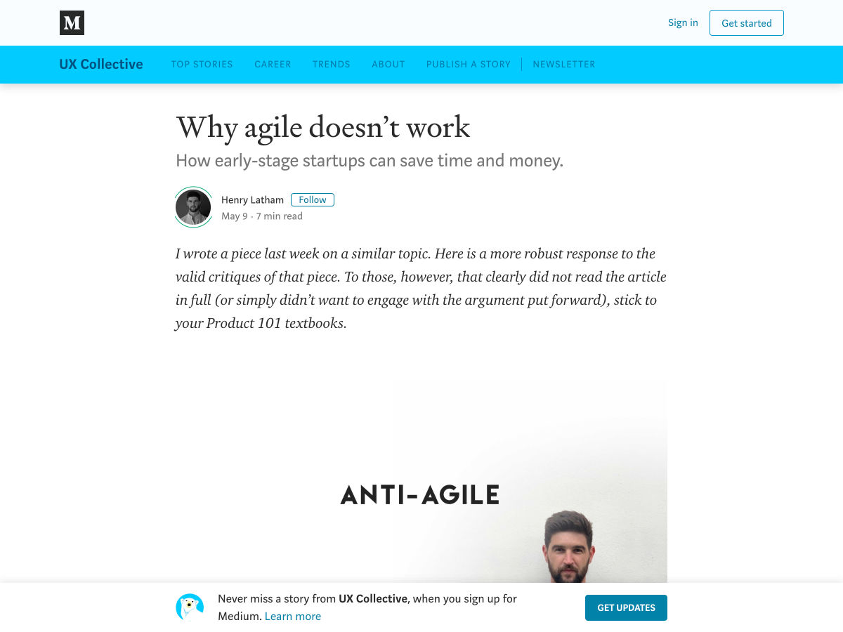Popular design news of the week: May 6, 2019 - May 12, 2019 agile