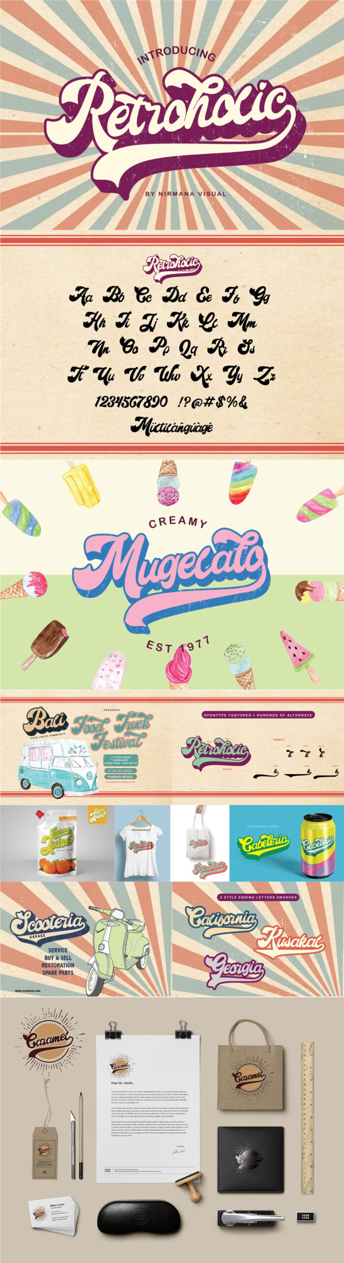 Free Download: Retroholic Vintage Script retro80
