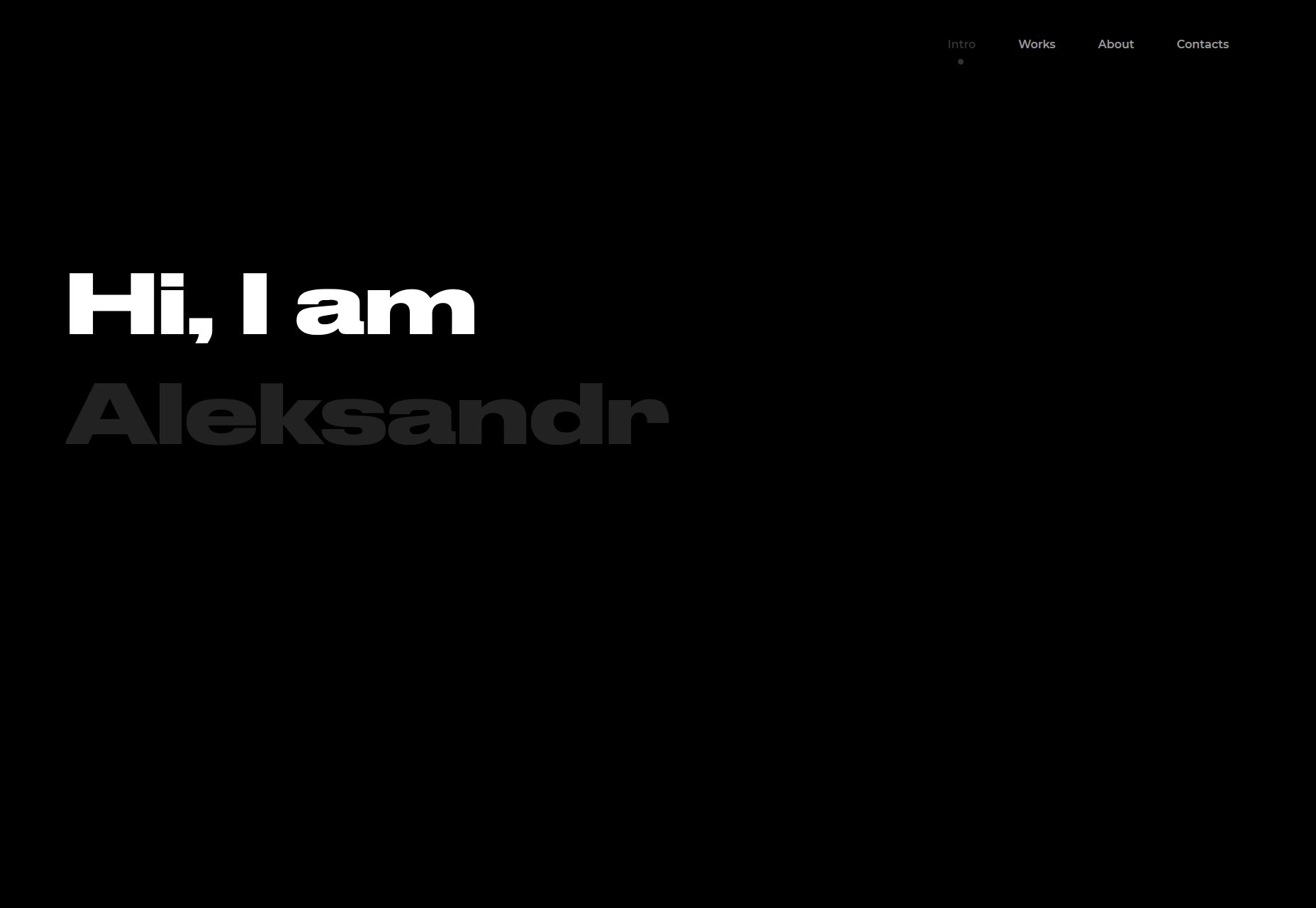20 Best New Portfolios, May 2019 12-aleksandr