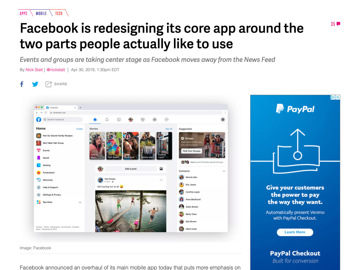 Popular design news of the week: April 29, 2019 - May 5, 2019 facebook 8