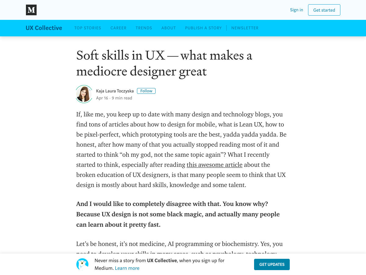 Popular design news of the week: April 29, 2019 - May 5, 2019 softskills 2