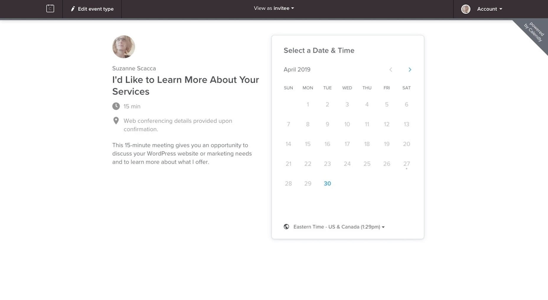 Design Your Website to Sell While You Work Calendly