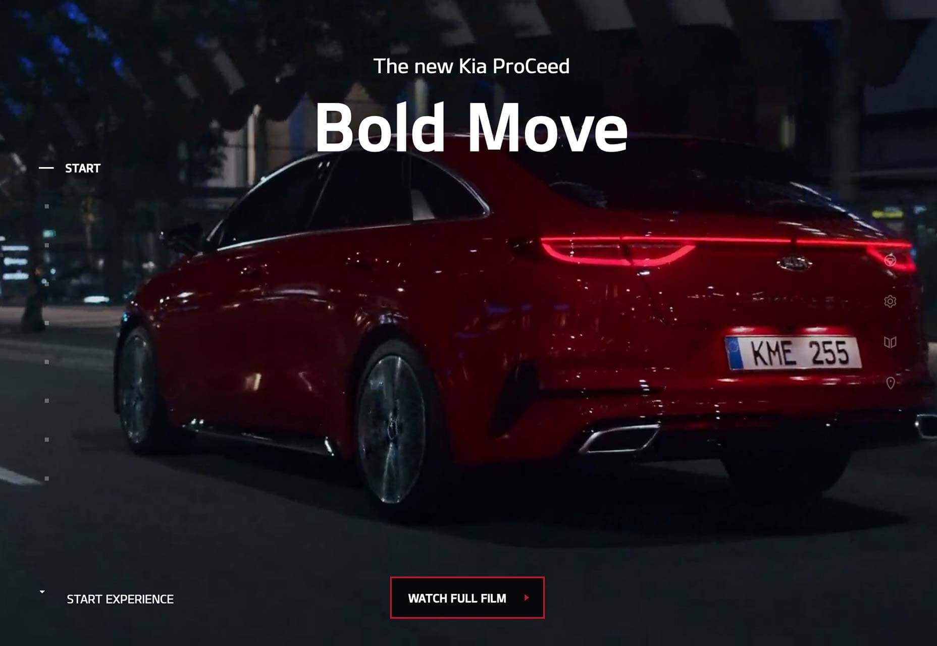 20 Freshest Web Designs, April 2019 04-kia-proceed