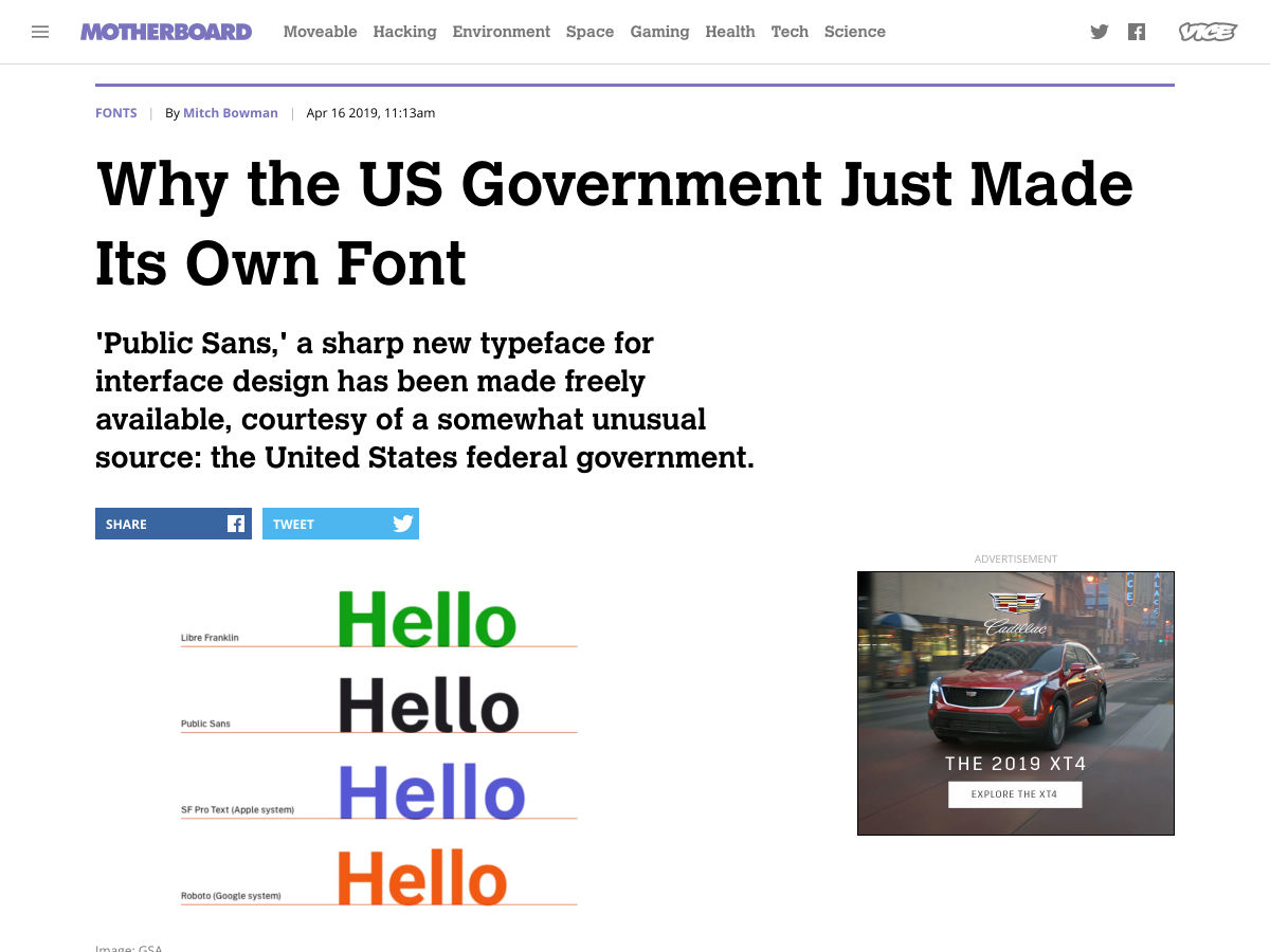 Popular design news of the week: April 15, 2019 - April 21, 2019 government